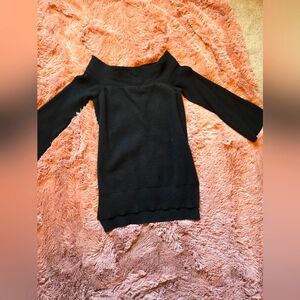 Anthropologie knit off the shoulder sweater top
